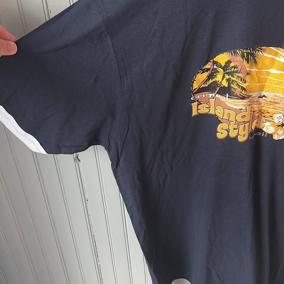 AMERICAN APPAREL Men’s Hawaii Island Beach Tee Shirt 100% Cotton XXL Brand New - Picture 10 of 10